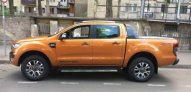 Orange Ford Ranger 2018 for rent in Tbilisi 3